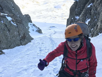 Winterbergsteigen am Hochstubofen - Ostkarfall und Ostwandrinne