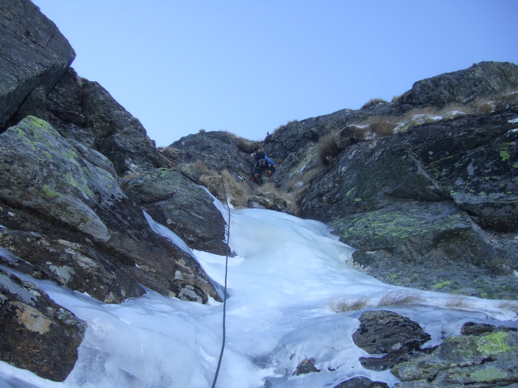 Winterbergsteigen am Kreiskogel - Ostwand