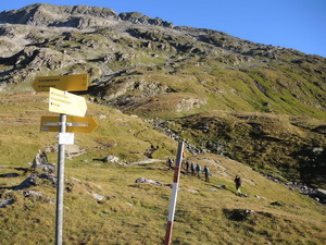 Am Fallboden biegen wir Richtung Kleinelendkees ab