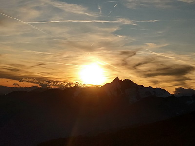 Aufstieg Hoher Sonnblick 3106m vom Naturfreundehaus Kolm-Saigurn