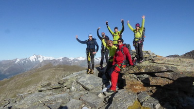 Gipfel Goldzechkopf 3042m