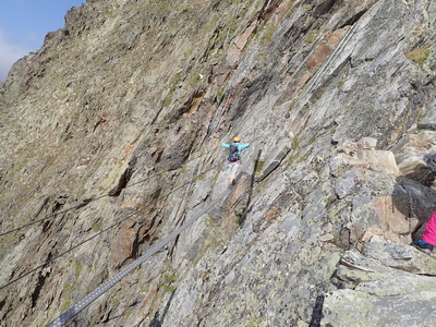 Glödis 3206m - über den SO-Grat Klettersteig auf das Matterhorn von Osttirol