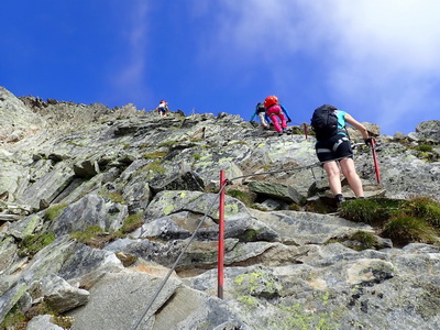 Glödis 3206m - über den SO-Grat Klettersteig auf das Matterhorn von Osttirol