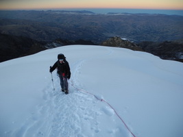 Gipfeltag Vallunaraju 5684 m
