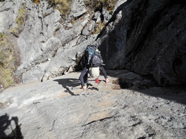 Aufstieg ins Hochlager auf 4950 m