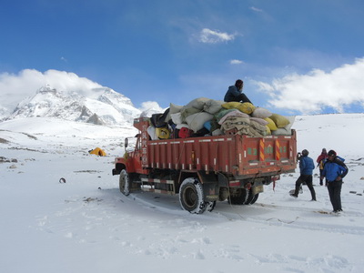 Anreise und Akklimatisation - von Kathmandu nach Tingri und ins Base Camp