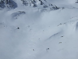 Versuch Richtung Butzenspitze