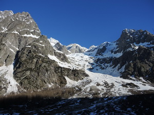 Durch das Val Ferret zum Biwak Fiorio