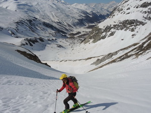 Durch das Val Ferret zum Biwak Fiorio