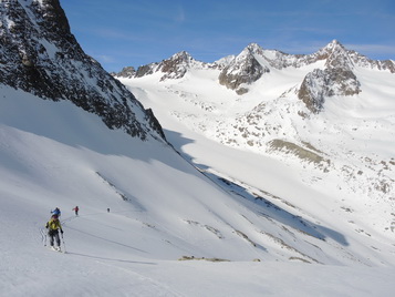 Skitour Östliche Seespitze 3416 m und Spüdliche Kräulspitze 3282 m