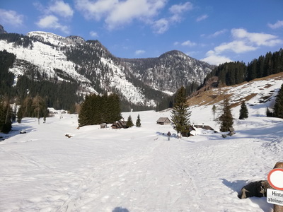 Warscheneck über Skilehrerweg (mit Barbara)