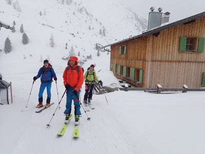 Skitour Kraspesspitze 2954m