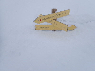 Skitour Kraspesspitze 2954m