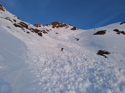 Piz Cambrena 3607m über das Val d'Arlas