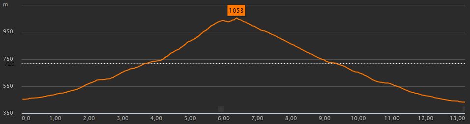 Trailrunning/Laufstrecke Stift Rein - Plesch