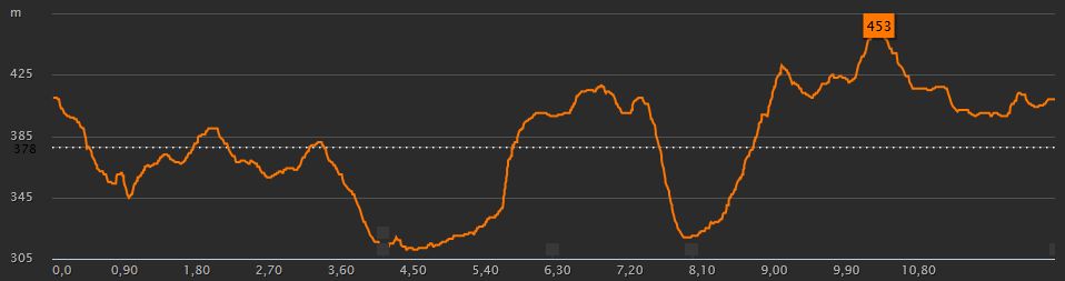 Laufstrecke/Trailrunning Rund um die Riegersburg
